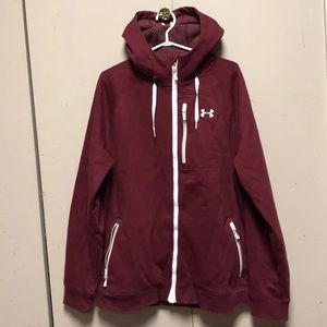 XL Maroon Under Armour Storm 2 Soft Shell Jacket